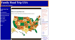 Desktop Screenshot of familyroadtripusa.com